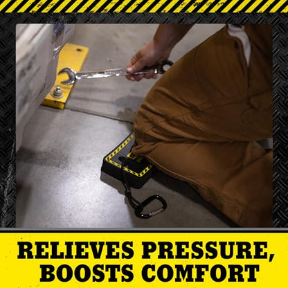 Pocket Kneeler w/Lanyard 4” x 6” x 1” 6PK | 6 Pack of 1-Inch Thick Kneeling Pad | Heavy-Duty Foam Pad Anti-Fatigue Mat | Portable Knee Mat | Industrial-Grade Protection