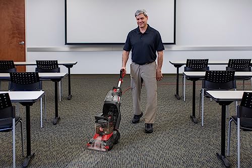 Hoover Commercial PowerScrub XL Spot Extractor, Carpet Cleaner Machine, Deep Cleaning Shampooer, Commercial Grade Stain Remover with Heated Dryer, Pair with Hoover Carpet Cleaner Solution