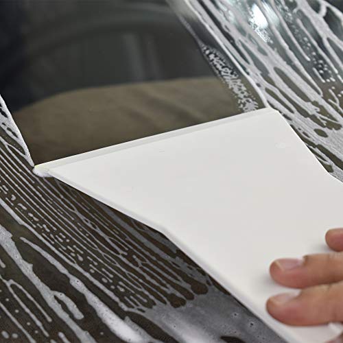 Window Tint Tools Bulldozer Squeegee Window Tint Squeegee Long Handle Reach 6" Inch Rubber Squeegee for Auto Window Tinting Car Glass Film Installation Vehicle Windshield Cleaning Water Remover