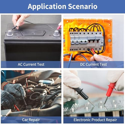 OWON B41T+ Bluetooth Digital Multimeter Auto-ranging TRMS 22000 Counts Ohmmeter for AC/DC Voltage,Current,Resistance,Continuity,Capacitance,Diodes,Temperature Measurement,Volt Meter for Automotive - style: O-B41T+