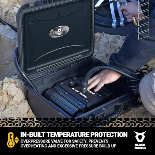 Portable Air Compressor – On‑Board & Offroad Tire Inflator for Cars, Trucks & 4×4 Vehicles – Automatic Pressure Control, High PSI & Dual‑Motor Options - (Twin Air Compressor 561B) - style: Twin Air Compressor 561B