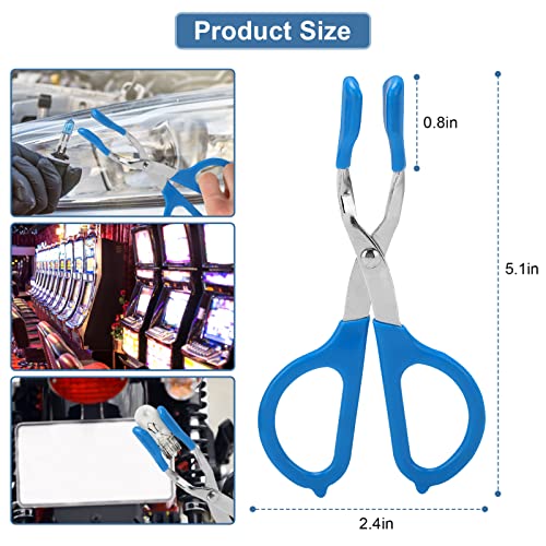 Mini Bulb Pliers, Mini Light Bulb Remover, Bulb Removal Tool, Universal Metal Removal Installation Tool for Removing Hard To Reach Miniature Bulbs