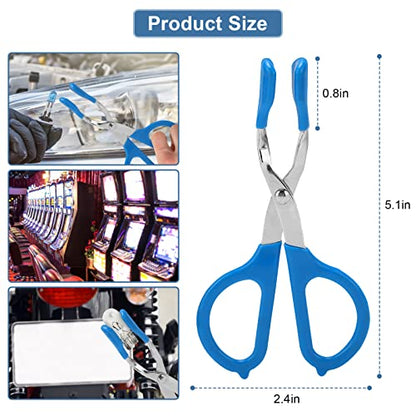 Mini Bulb Pliers, Mini Light Bulb Remover, Bulb Removal Tool, Universal Metal Removal Installation Tool for Removing Hard To Reach Miniature Bulbs