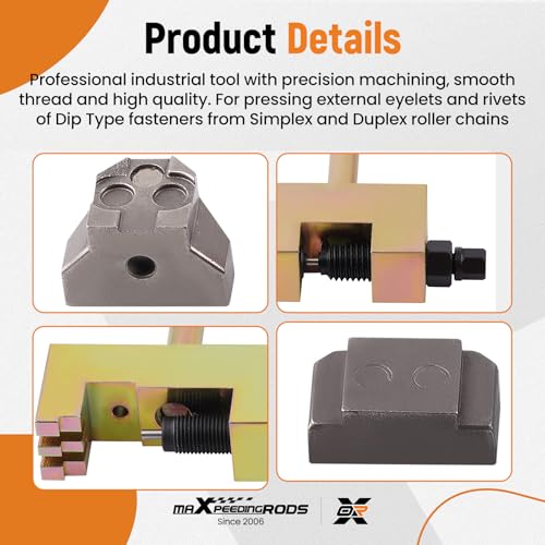 maXpeedingrods Engine Timing Chain Removal Installer Breaker Tool Kit Camshaft Riveting Tool for Mercedes Benz M271 M272 M273 - style: 18 Pcs