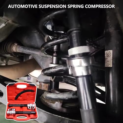 Macpherson Struts Spring Compressor Set Spring Compressor Tool Automotive Coil Tool for Car Truck Heavy Duty - color: A