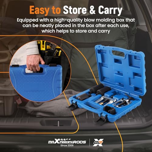 maXpeedingrods Wiper Arm Puller Tool Windshiled Wiper Arm Removal Tool, Battery Terminal Removal Puller Tool, Arm Bearing Remove Puller Repair Tool for BMW VW Ford Audi Honda Porsche, 6Pcs