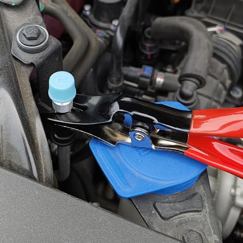 Automobile Hose Remover Pliers, Auto Fuel and Vacuum Line Tube Hose Remover, Separator Pliers Pipe Repairing Tool，Essential Mechanic Tools with Hose Clamp Pliers
