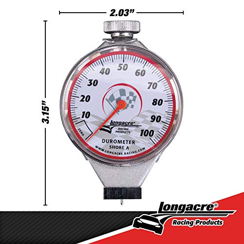 Longacre 52-50556 Tire Durometer/Tread Depth Gauge w/Case