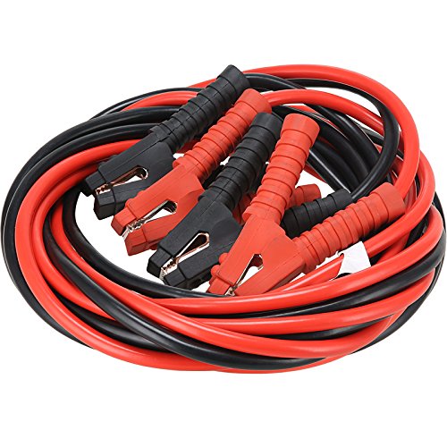 Voilamart Auto Jumper Cables 2/0 Gauge 3000AMP 20Ft w/Carry Bag, Instruction Slip, Commercial Grade Automotive Booster Cables, Heavy Duty for Car Van Truck