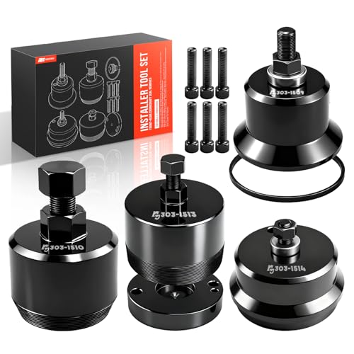 Rogierra Front+Rear Crankshaft Seal Remover & Installer Tool Set for Ford 6.7L Powerstroke Diesel 2011-2022 F250 F350 F450 F550 F650 F750 Super Duty, Replaces 303-1509 303-1510 303-1513 303-1514
