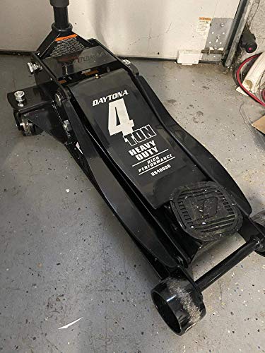 4 ton Steel Heavy Duty Floor Jack with Rapid Pump® - Black
