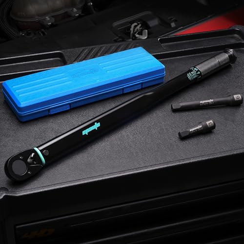 EPAuto 1/2-Inch Drive Click Torque Wrench, 25-250 ft-lb/33.9-338.9 Nm, Black | 1/2-Inch Drive Click Torque Wrench, 25-250 ft-lb/33.9-338.9 - size: 1/2-Inch Drive 25-250 ft-lb
