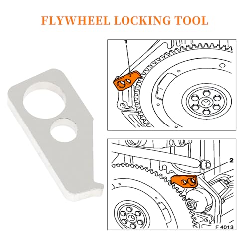 9PCS Engine Camshaft Alignment Locking Timing Tool with Water Pump Wrench | Compatible with Chevrolet Cruze Aveo Orlando Vauxhall Opel Astra Mervia Vectra Zafira Alfa Romeo Fiat 16V 1.4 1.6 1.8
