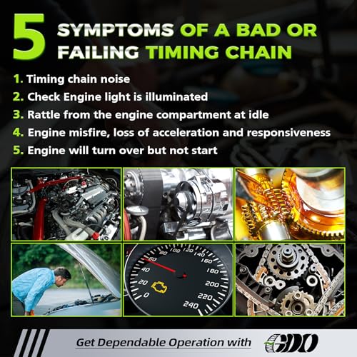 3.5 Ecoboost Timing Chain Kit with Tensioner AT4Z6268A Fits 2011-2017 Ford F150 Flex Taurus Edge Explorer Mustang 3.5L 3.7L, Lincoln MKS MKX MKZ OE# AT4Z6268B cadena de tiempo kit - size: with tensioner
