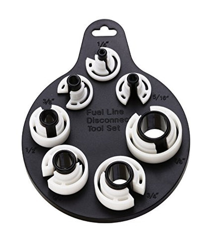 ARES 70317 - Air Conditioner and Fuel Line Disconnect Tool Set - Quick Disconnect Tool - 7 Popular SAE Standard Sizes for Multiple Applications - Sizes 1/4-Inch to 7/8-Inch