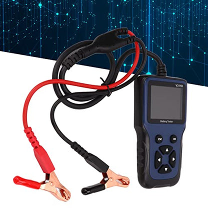 Battery Load Scanner Tool, 2.8 inch Display 12V Car Battery Tester V311B Multi Functional 100-2000CCA Powerful for Pick Up Truck