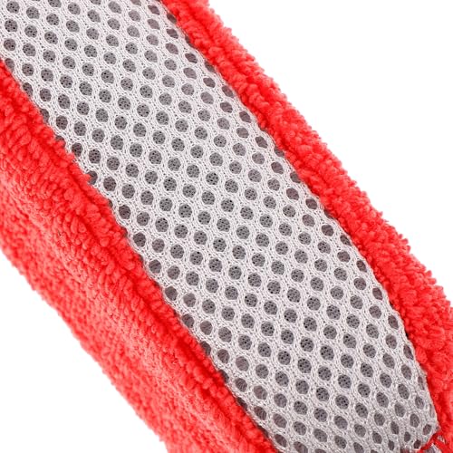 SOLUSTRE Car Detailing Brushes Set with Soft Sponge Tire Shine Applicator Pad and Wheel Rim Cleaning Brush for Auto Tire and Rim Care