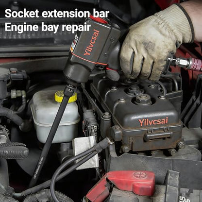 1/2 Inch Drive Extension,24-Inch Length 1/2" Impact Extension Bar,24" Long Socket Wrench Extender,Cr-Mo Steel - size: 24 Inch