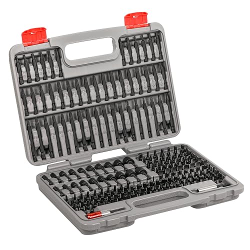 ARES 31023-208-Piece Impact Security Bit Set – Phillips, Robertson, Tamper Hex and Torx Bits, Specialty Bits, and More – Master Bit Set Includes Nut Drivers, Socket Adapters, and Extensions - size: 208-Piece Impact Security Bit Set