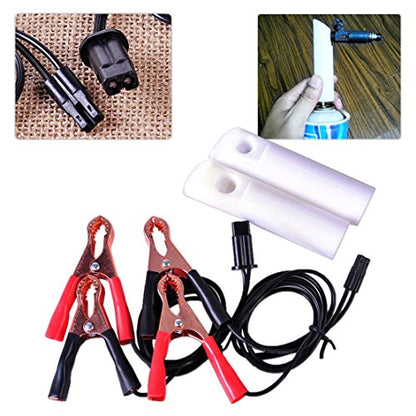 beler Universal Auto Car Fuel Injector Nozzle Flush Cleaner Adapter DIY Cleaning Tool Kit Set