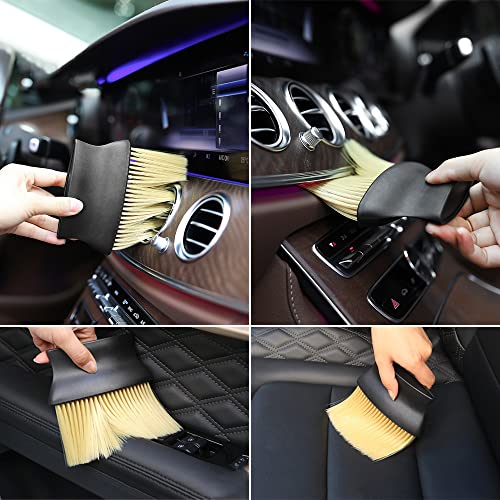 Auto Interior Dust Brush Soft Bristles Car Cleaning Brushes Duster Tool for Automotive