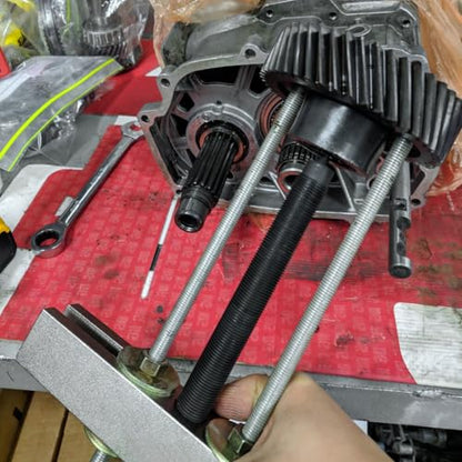 ChgImposs Heavy Duty Bearing Puller Set – 1/2–4-5/8in Gear Pinion & Bearing Separator with 10 Ton Push Puller for Wheel Hub, Bearings, Gears, Pulleys, Steering Wheels, Chrome Vanadium Steel