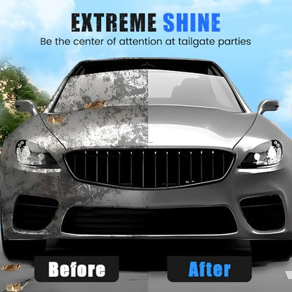 2026 Upgrade Car Scratch Removal Wax, Scratch Remover for Vehicles, Car Scratch Repair Paste with Sponge, Car Polishing Wax Scratchs Remover Cars Paint Scratchs Repair Kit for Deep Scratches (1 Pack)