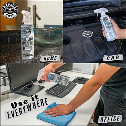 Chemical Guys Nonsense Colorless & Odorless All Surface Cleaner - Interior Cleaner, Safe for Vinyl, Rubber, Plastic, Carpet, and Upholstery, pH Balanced, Residue-Free, Unscented, 16 Fl Oz, Pack of 2 - style: Nonsense 2 Pack