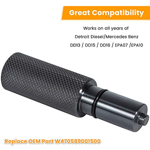 For Detroit Diesel DD15 DD16 Camshaft Timing Tool Kit TDC Locating Pin W470589104000 W470589001500 Engine Service Kit TDC Locating Pin Also For DD13 Locking & Cam Timing Tools for EPA07 EPA10