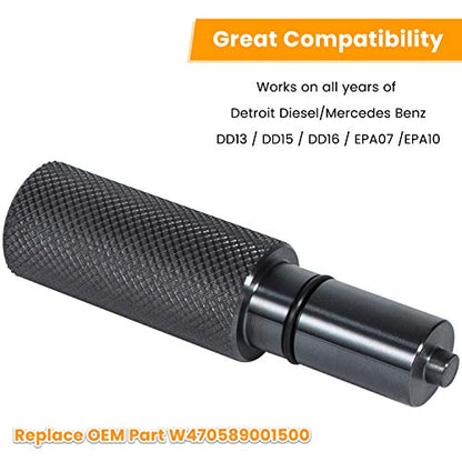 For Detroit Diesel DD15 DD16 Camshaft Timing Tool Kit TDC Locating Pin W470589104000 W470589001500 Engine Service Kit TDC Locating Pin Also For DD13 Locking & Cam Timing Tools for EPA07 EPA10