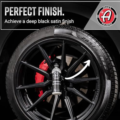 Adam's Polishes Graphene Tire Dressing - Deep Black Finish W/Graphene Non Greasy Car Detailing | Use W/Tire Applicator After Tire Cleaner & Wheel Cleaner | Ceramic Coating Like Tire Protection (16oz) - size: 16 fl. oz