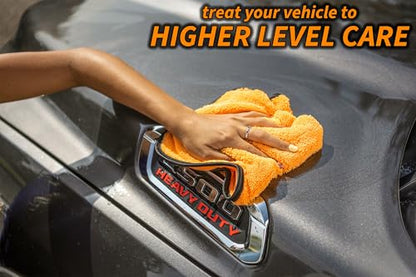 Car & RV Wash Brush Kit with 48-144״ Long Extendable Handle | Car, Truck Washing Kit with Microfiber Car Mop, Soft Washing Brush, Window Squeegee, Mitt, The Ultimate RV-Wash Cleaning Kit