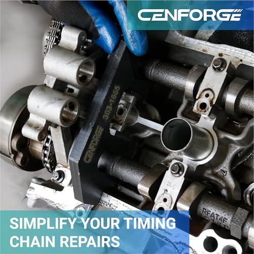 303-1655 Camshaft Holding Tool, 3.5 Timing Tool Kit Compatible with 3.5L EcoBoost Upgraded GT F-150 Expedition Lincoln Navigator, with Cylinder Head Screw Removal Socket - size: For 3.5L V6 upgraded EcoBoost engine