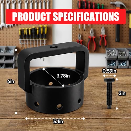 3.75" CV Axle Removal Tool Kit with Slide Hammer, Heavy-Duty Axle Shaft Puller Kit for Cars, Trucks, ATVs & UTVs