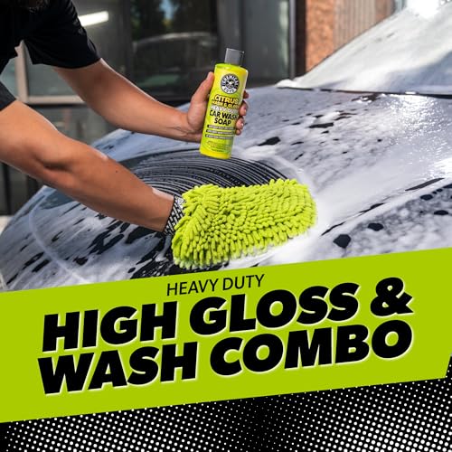 Chemical Guys, Car Wash & Interior Detailing Kit, Soap, Cleaner & Towels | Covers outside and inside in one box so a weekend driver can do a full detail without buying pieces separately - style: KIT + BAG