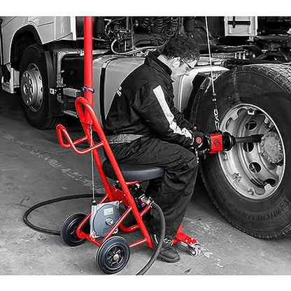 Chicago Pneumatic CP7783 Air Impact Wrench (1 Inch), Air Impact Gun Industrial Repair & Assembly Tool, D-Handle with Side Handle, Pinless Rocking Dog, Max Torque Output 1770 ft. lbf/2400 Nm 6200 RPM - style: Without Extended Anvil