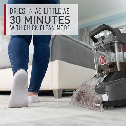Hoover PowerScrub XL Pet Carpet Cleaner Machine for Carpet and Upholstery | Deep Cleaning Carpet Shampooer Machine with Multi-Purpose Tools, Powerful Suction, Pair with Hoover Cleaner Solution - style: PowerScrub XL Pet & Paws and Claws Pods