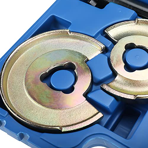 8milelake Suspension Coil Spring Compressor Repair Tools Compatible for Mercedes Benz Cadmium Plated