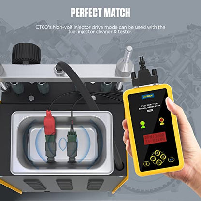 AUTOOL Universal Automotive Fuel Injection Systems Cleaners Pulse Modes Fuel System Cleaning Assistant Fuel Injector Cleaner