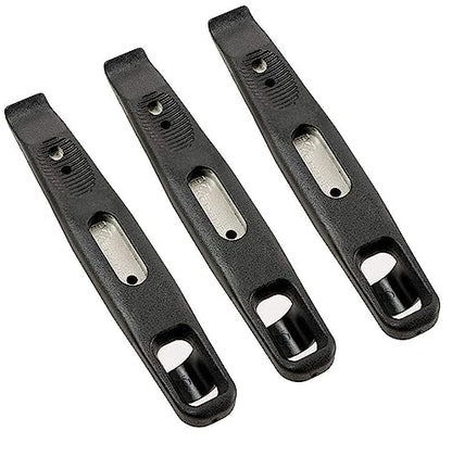 BIKEHAND Bike Bicycle Plastic/Metal Boosted/Steel Boosted Tool Tire Levers - Road Mountain MTB Bike Use - Great to Remove Tire at Ease and Replace The Tubes Without Damaging The Wheels