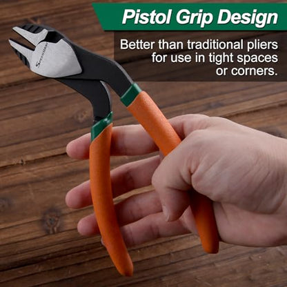 SPEEDWOX High Leverage Pliers - Pistol Grip Diagonal Cutters - Reduce Effort by 35% - style: Diagonal Pliers