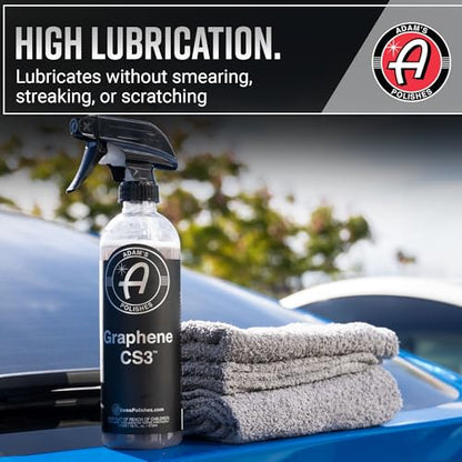 Adam’s Graphene CS3 Gallon - 3-in-1 Graphene Waterless Wash, Ceramic Detail Spray & Spray Coating, High Gloss, Streak-Free Shine & 90-Day Protection for Cars, RVs, Boats & Motorcycles - size: 128 Fl Oz (Pack of 1)