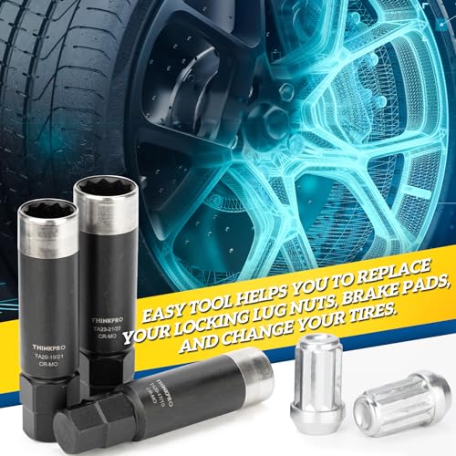 10 Spline Lug Nut Socket for TA20 19/21 10-Spline Lug Nut Tool Key | 10 Point Socket Compatible with Bimecc 10 Spline Lug Nut Key,19,21mm Hex Drive 10 Spline Socket - color: Ta20-19/21
