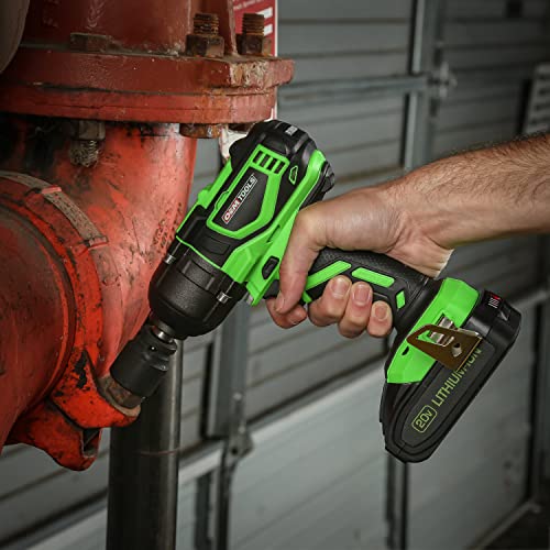 OEMTOOLS 24486 1/2" Impact Wrench, 20V Brushless Cordless Impact, 300 Ft/Lb Torque, Variable Speed, For Lug Nuts and High-Torque Applications
