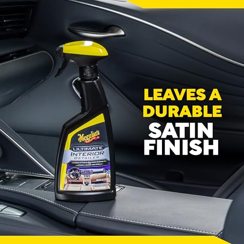 Meguiar's G16216 Ultimate Interior Detailer, Protects Interior Surfaces from Dirt and Grime, Leaves Your Surfaces Protected from UV Rays and Giving It a Lasting Finish, 15.2 Oz Spray Bottle - size: 15.2 Fl Oz (Pack of 1)