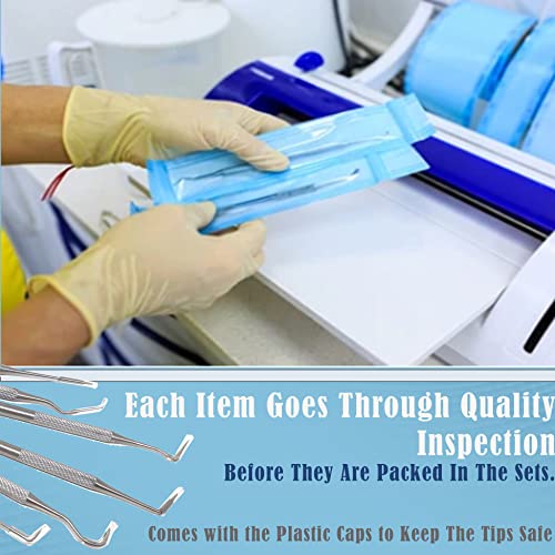 A2ZS- 6 pc Pointed Hook & Pick Set - Automotive & Electronic Repair Hand Tools, O-Ring Seal Gasket Pick Puller Remover Workshop Tools- Heavy Duty Pick Set, 5.5" Length
