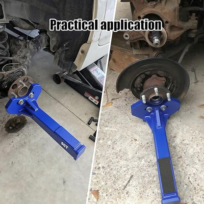 SGT Wheel Bearing Hub Removal Tool Kit,Universal Wheel Hub Removal Tool for Axle Bolted Hubs,Compatible with 5,6 and 8 Lug Hubs, Wheel Hub Buster Tool with Nuts and Hooks
