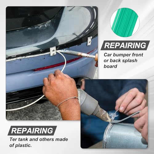 Plastic Welding Rods, Welder Rod High-Strength Waterproof Fit for Repairing - color: Green