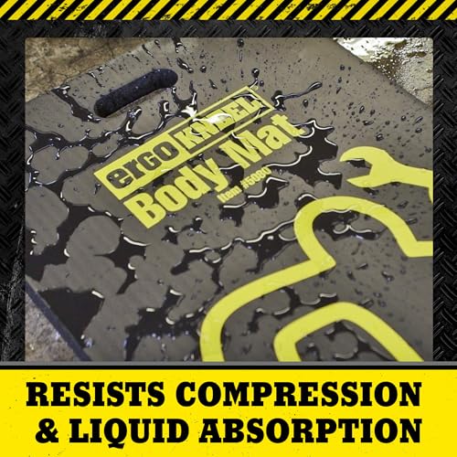 Body Mat, 41" x 17" x 1", Heavy-Duty Anti-Fatigue Foam Pad | Industrial use, Severe kneeling, Heavy-duty foam, Anti-fatigue comfort, 41" x 17" x 1" - size: Body Mat (41” x 17”)