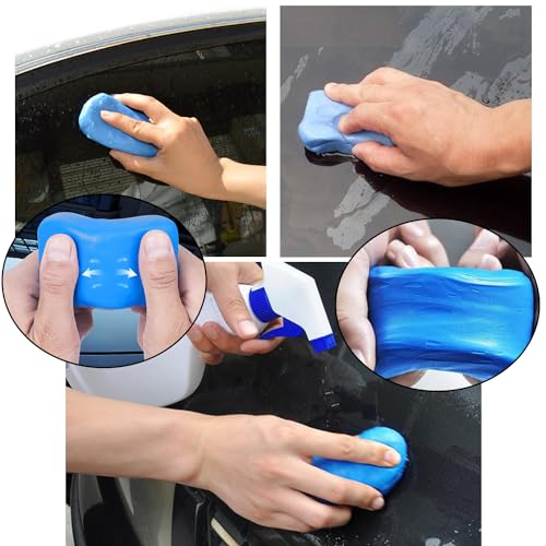 2PCS Auto Detailing Car Clay Bar Magic Clay Bar Cleaner Detailing Tools, Clay Bars for Car Detailing Clean Car Wash 100g Each - size: 2PCS